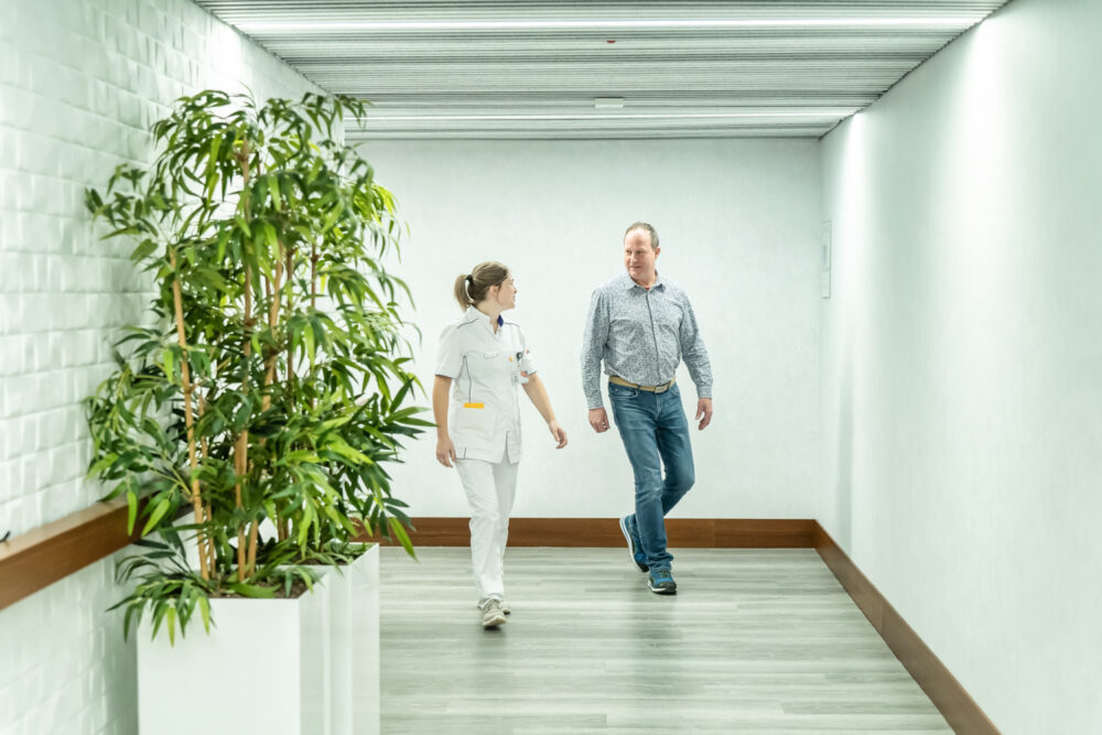 Protonen patientbegeleiden