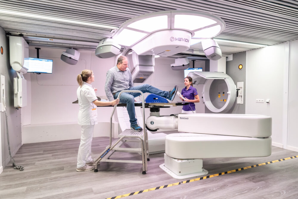 Protonentherapie bunker laboranten