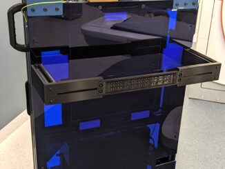 Foto van IRIS een scanner van Physics research in de brachysuite
